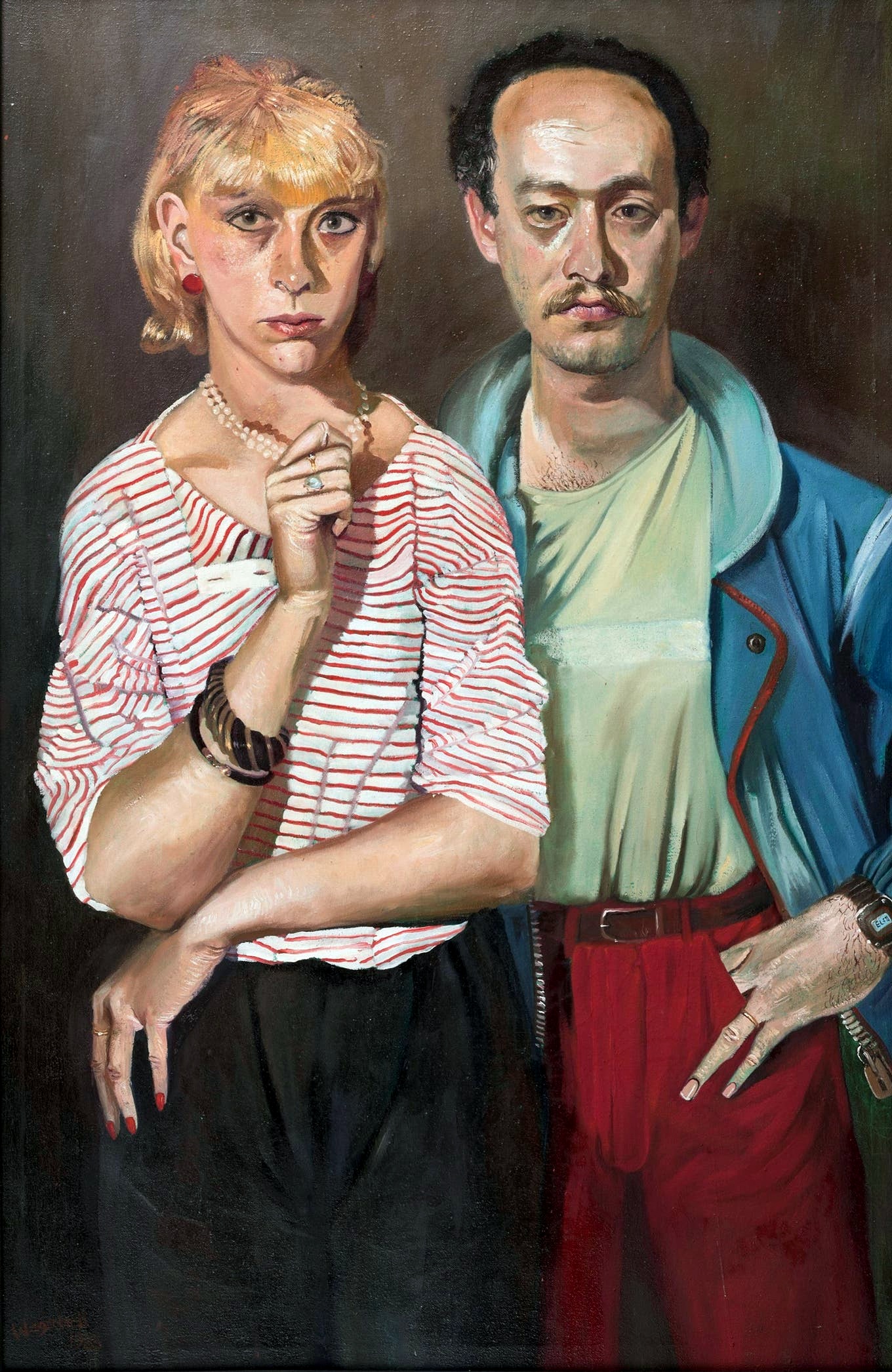 Norbert Wagenbrett: Junges Paar, 1985